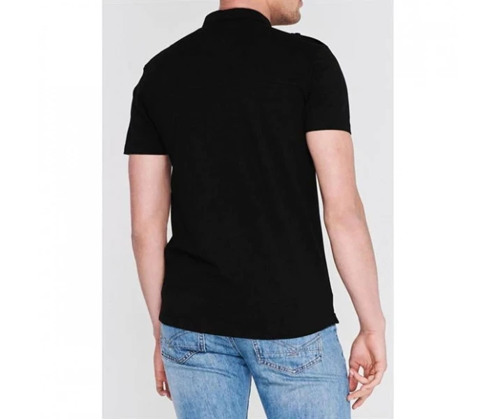 Фото - чоловіче поло Поло Firetrap Double Pocket Men's Black M