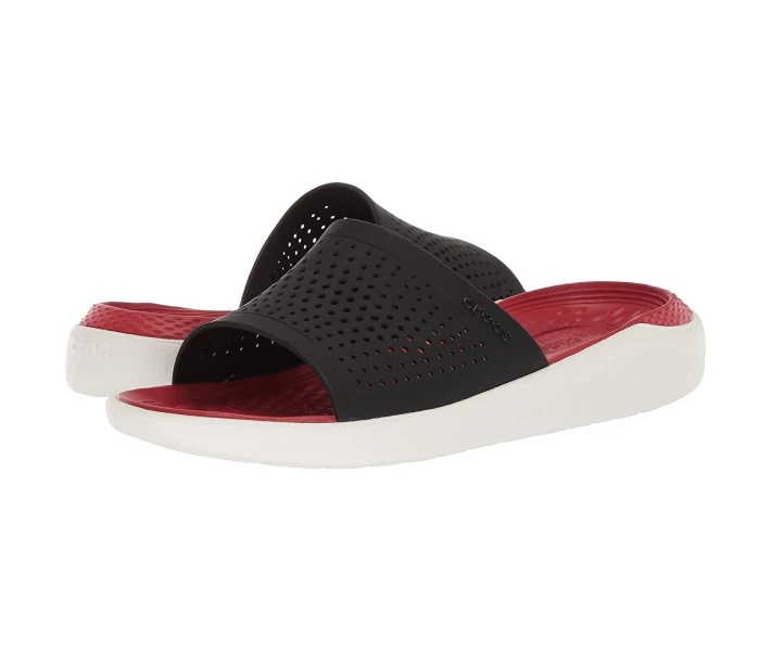Фото - чоловічий шльопанець Шльопанці Crocs LiteRide Slide Black 48