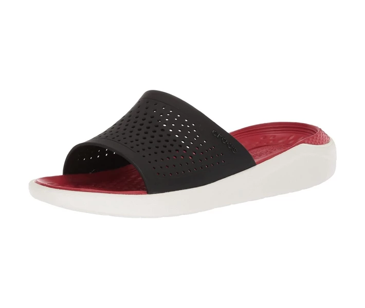 Фото - чоловічий шльопанець Шльопанці Crocs LiteRide Slide Black 48
