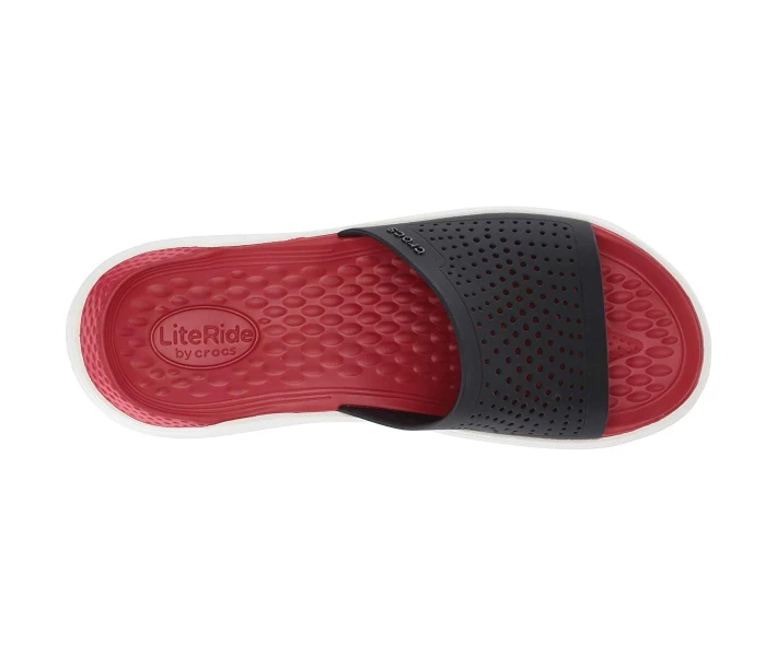Фото - чоловічий шльопанець Шльопанці Crocs LiteRide Slide Black 48