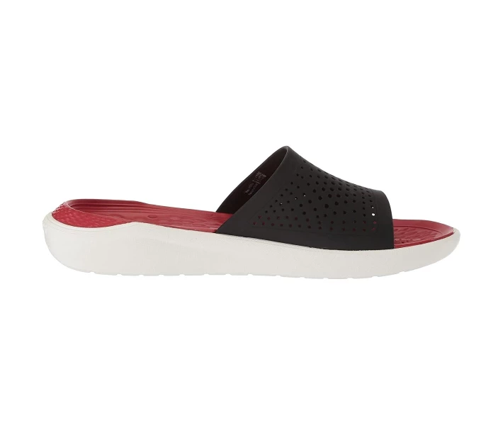 Фото - чоловічий шльопанець Шльопанці Crocs LiteRide Slide Black 48