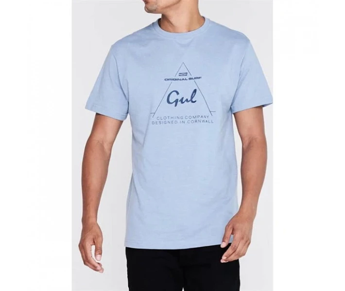 Фото - чоловічу футболку Футболка Gul Logo Carrier Blue Marl S