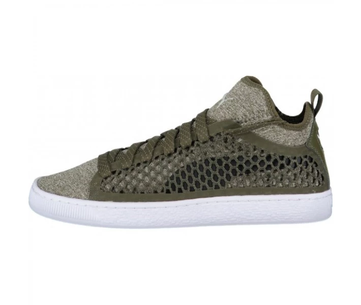 Фото - чоловічий кросівок Кросівки PUMA BASKET CLASSIC NETFIT 36424903 OLIVE NIGHT/PUMA
 WHITE 44