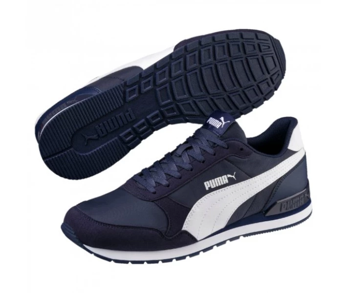 Фото - чоловічий кросівок Кросівки obuv PUMA ST RUNNER V2 NL 36527808 PEACOAT/WHITE 44