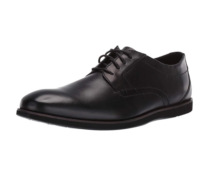 Фото - чоловічу туфлю Туфлі Clarks Raharto Plain Black 44