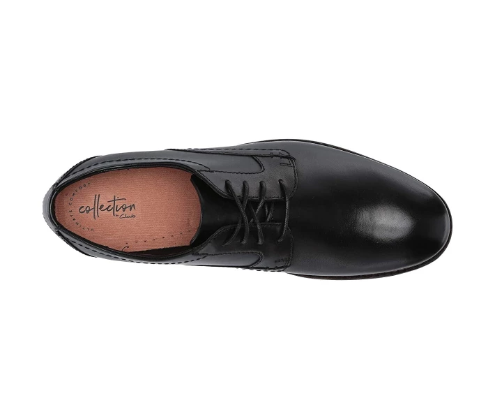 Фото - чоловічу туфлю Туфлі Clarks Raharto Plain Black 44