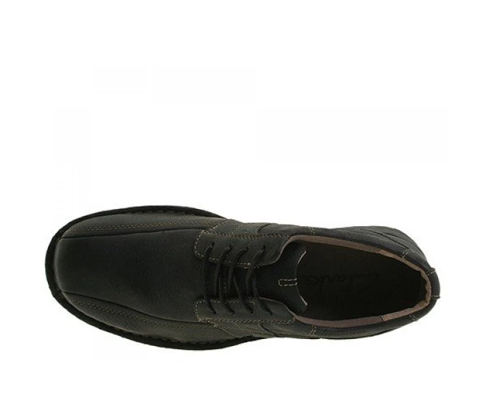Фото - чоловічу туфлю Туфлі Clarks Espace Black 47