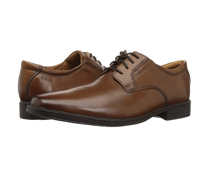 Фото - чоловічу туфлю Туфлі Clarks Tilden Plain Brown 44