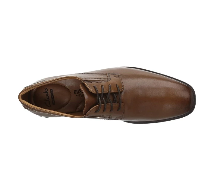 Фото - чоловічу туфлю Туфлі Clarks Tilden Plain Brown 44