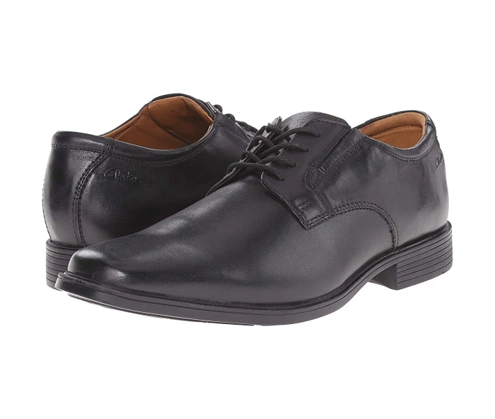 Фото - чоловічу туфлю Туфлі Clarks Tilden Plain Black 46