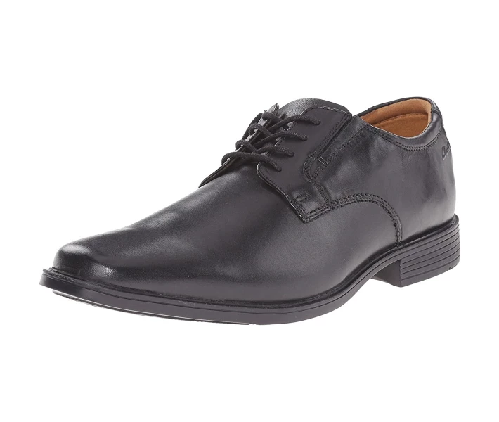 Фото - чоловічу туфлю Туфлі Clarks Tilden Plain Black 46