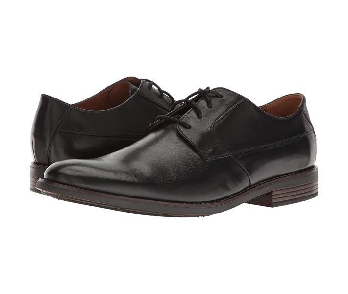 Фото - чоловічу туфлю Туфлі Clarks Becken Plain Black 45