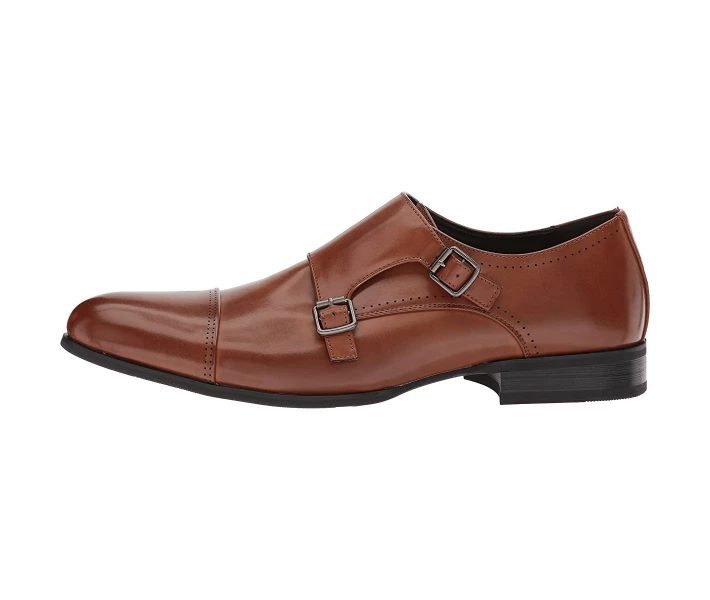 Фото - чоловічу туфлю Туфлі Kenneth Cole Unlisted Eel Monk Tan 41