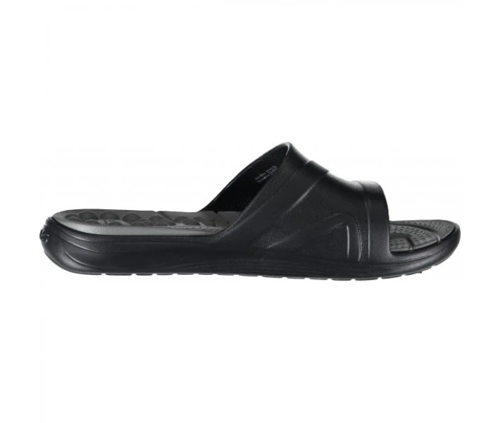 Фото - чоловічий шльопанець Шльопанці CROCS REVIVA SLIDE 205546-0DD BLACK/SLATE GREY 41