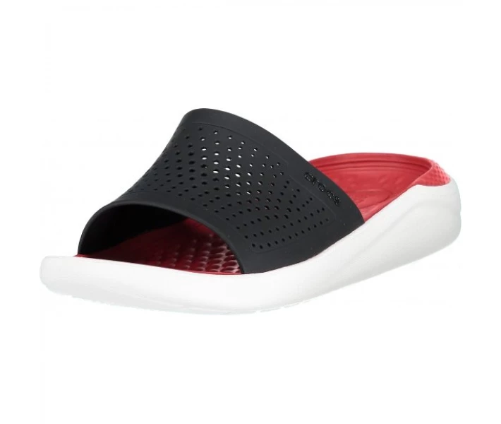 Фото - чоловічий шльопанець Шльопанці CROCS LITERIDE SLIDE 205183-066 BLACK/WHITE 42