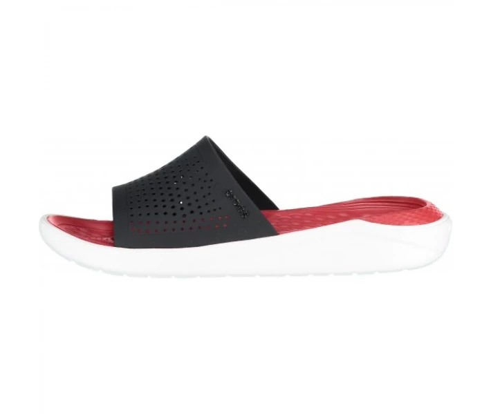 Фото - чоловічий шльопанець Шльопанці CROCS LITERIDE SLIDE 205183-066 BLACK/WHITE 42