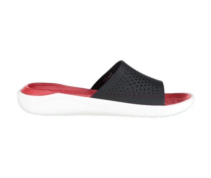 Фото - чоловічий шльопанець Шльопанці CROCS LITERIDE SLIDE 205183-066 BLACK/WHITE 42