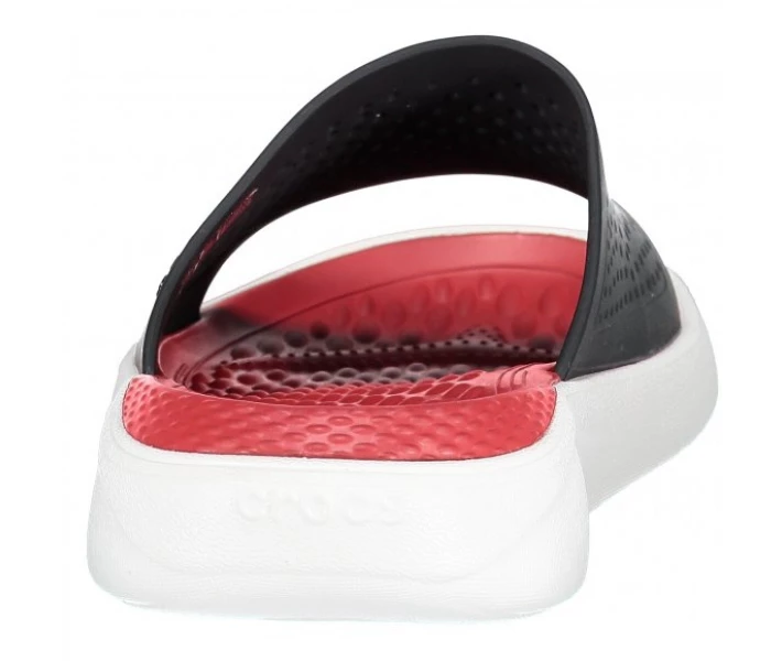 Фото - чоловічий шльопанець Шльопанці CROCS LITERIDE SLIDE 205183-066 BLACK/WHITE 42
