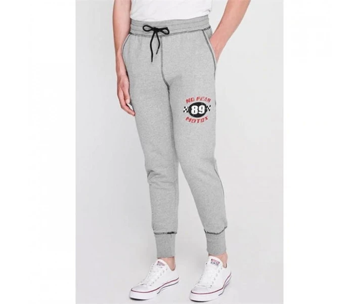 Фото - чоловічі спортивні штани Спортивні штани No Fear Motox Track Grey marl XL