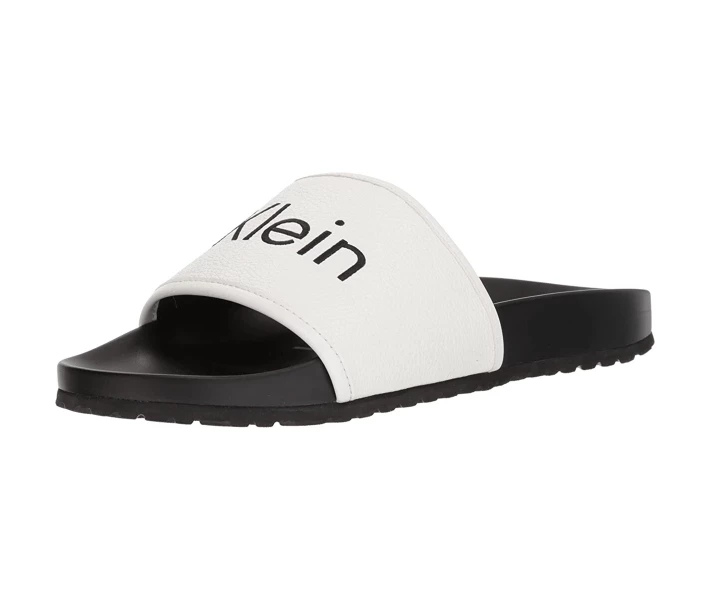 Фото - чоловічий шльопанець Шльопанці Calvin Klein Pepito White 46