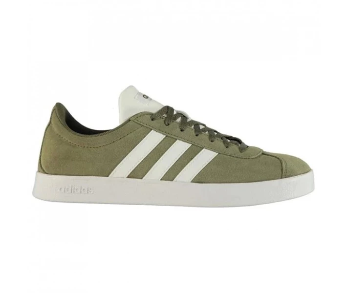 Фото - чоловічий кросівок Кросівки adidas VL Court 2 Suede RawKhaki/Wht 40.7