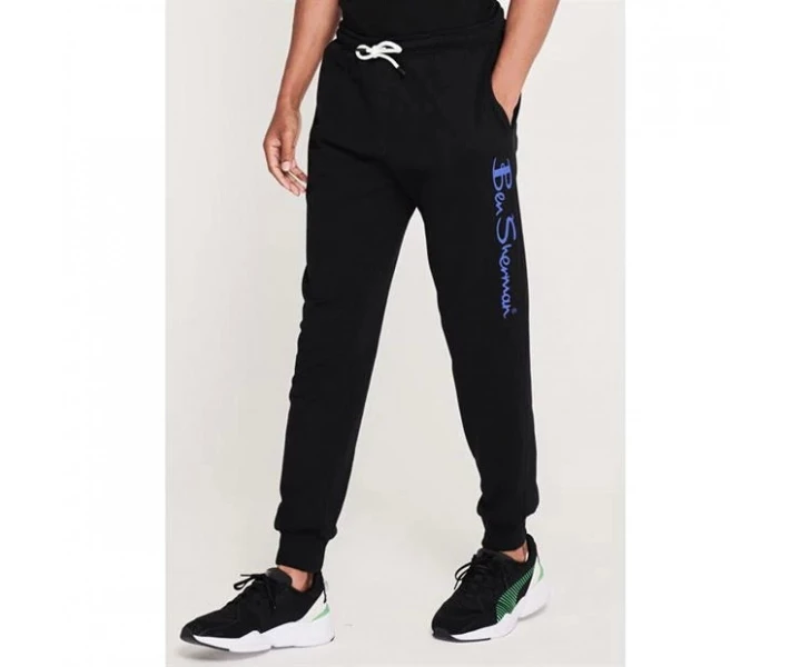 Фото - чоловічі спортивні штани Спортивні штани Ben Sherman Script Black XL