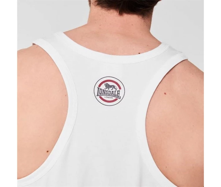 Фото - чоловічу майку Майка Lonsdale Boxing Vest White S