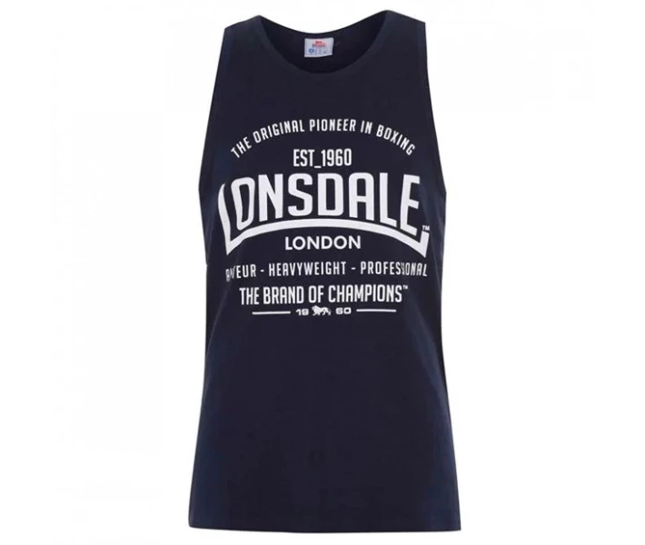 Фото - чоловічу майку Майка Lonsdale Boxing Vest Navy XXXL