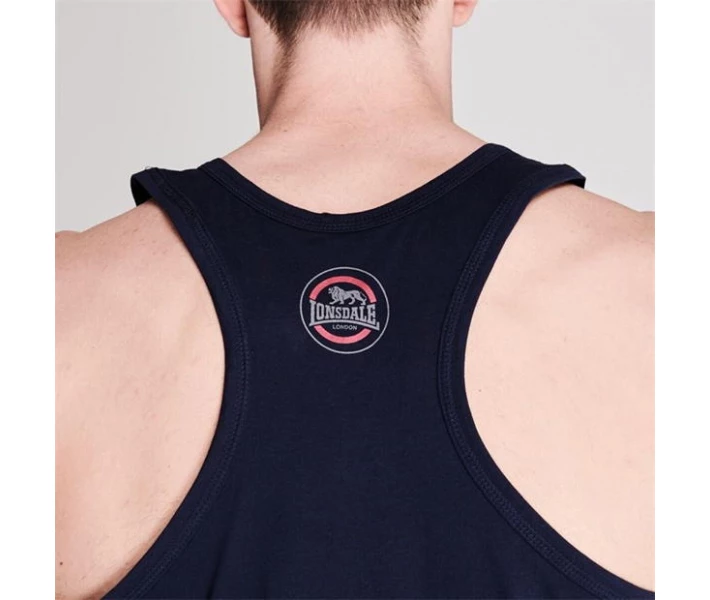 Фото - чоловічу майку Майка Lonsdale Boxing Vest Navy XXXL