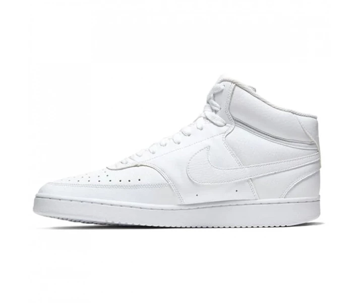 Фото - чоловічий кросівок Кросівки Nike Court Vision Mid Trainers Triple White 40.5