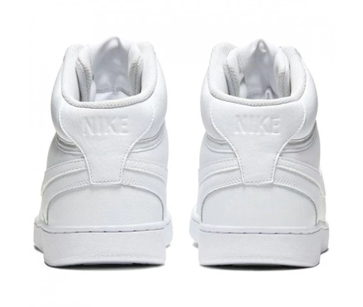 Фото - чоловічий кросівок Кросівки Nike Court Vision Mid Trainers Triple White 45