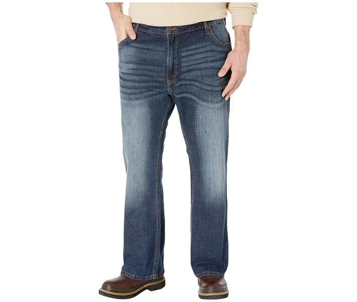 Фото - чоловічі джинси Джинси Signature by Levi Strauss & Co. Gold Label Big & Tall Bootcut Jeans Blue 48W 32L
