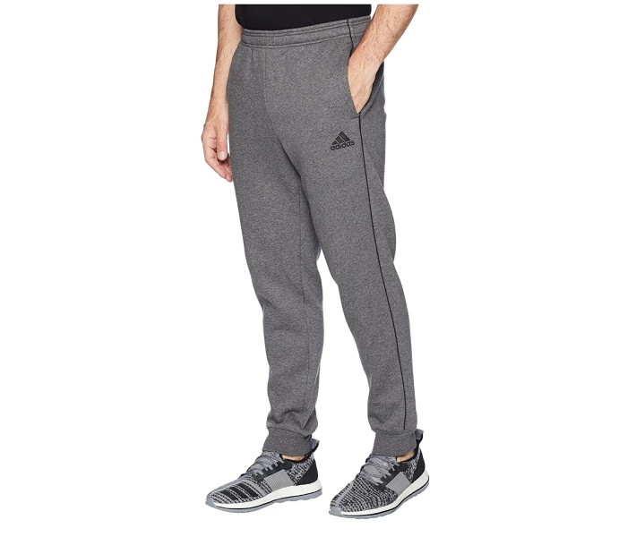 Фото - чоловічі спортивні штани Штани спортивні Adidas Core 18 Sweatpants Dark Grey Heather / Black XL