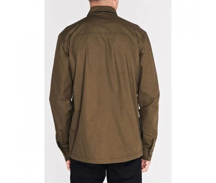 Фото - куртку мужскую Куртка Firetrap Zip Shacket Khaki S