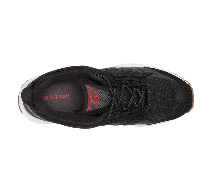 Фото - чоловічий кросівок Кросівки New Balance 801 Black/White Munsell Leather 42.5