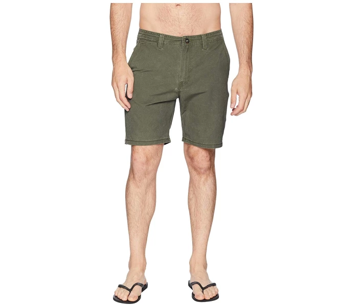 Фото - чоловічі шорти Шорти Volcom Zap SNT Faded 19 Hybrid Olive 34W 32L