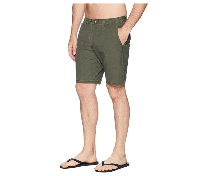Фото - чоловічі шорти Шорти Volcom Zap SNT Faded 19 Hybrid Olive 34W 32L