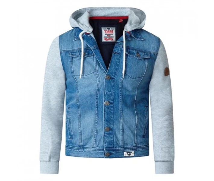 Фото - куртку мужскую Куртка D555 Lester Denim Vintage Blue 4XL