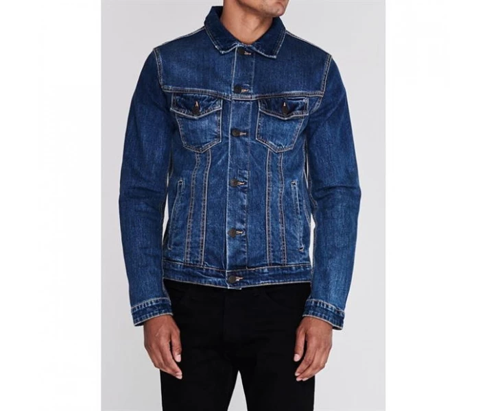 Фото - куртку мужскую Куртка Jack and Jones Alvin Denim Blue 001 M