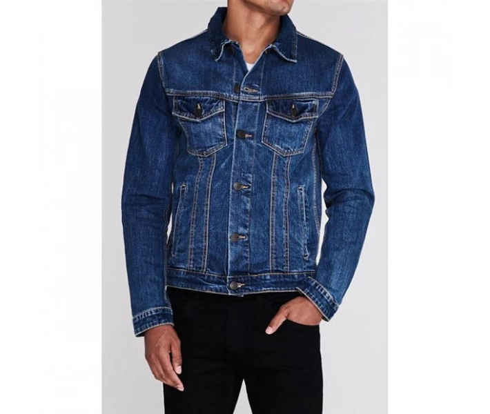 Фото - куртку мужскую Куртка Jack and Jones Alvin Denim Blue 001 M