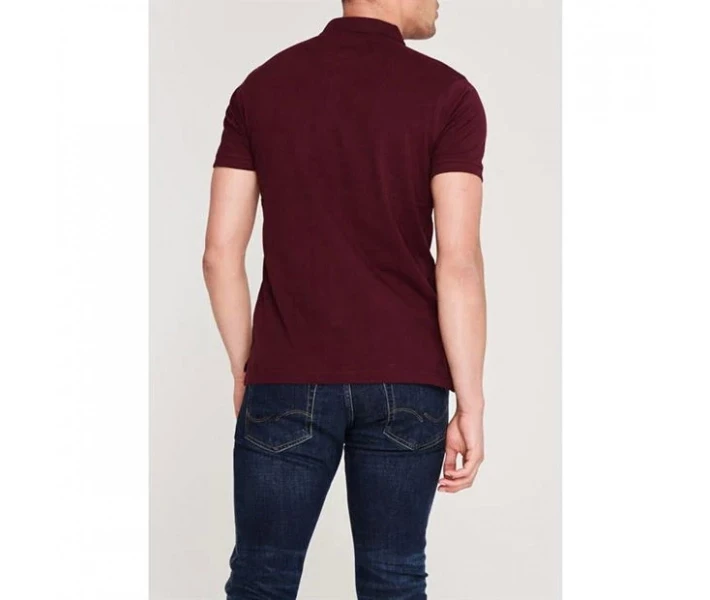 Фото - чоловіче поло Поло Pierre Cardin Plain Burgundy XL