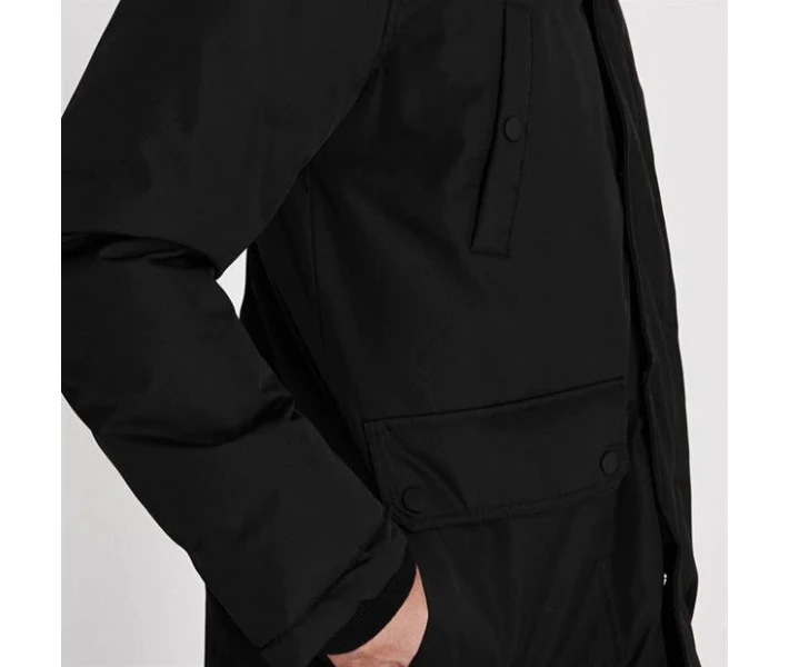 Фото - куртку мужскую Куртка Fabric Long Parka Black L
