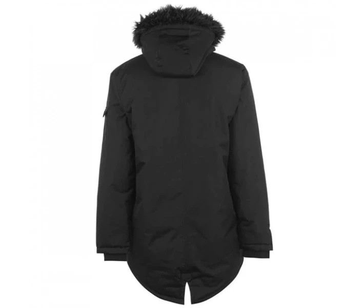 Фото - куртку мужскую Куртка Fabric Long Parka Black L