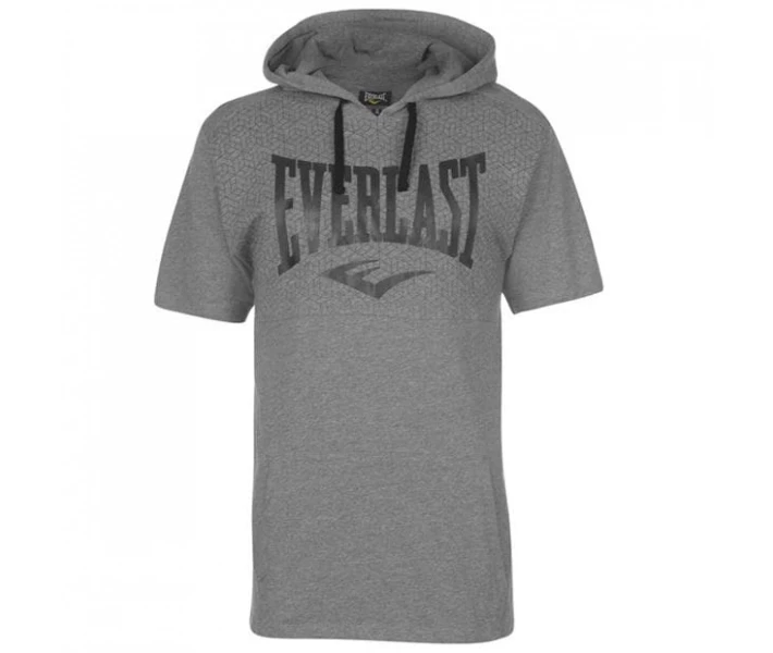 Фото - чоловічу футболку Футболка Everlast Hooded Grey Marl XXL