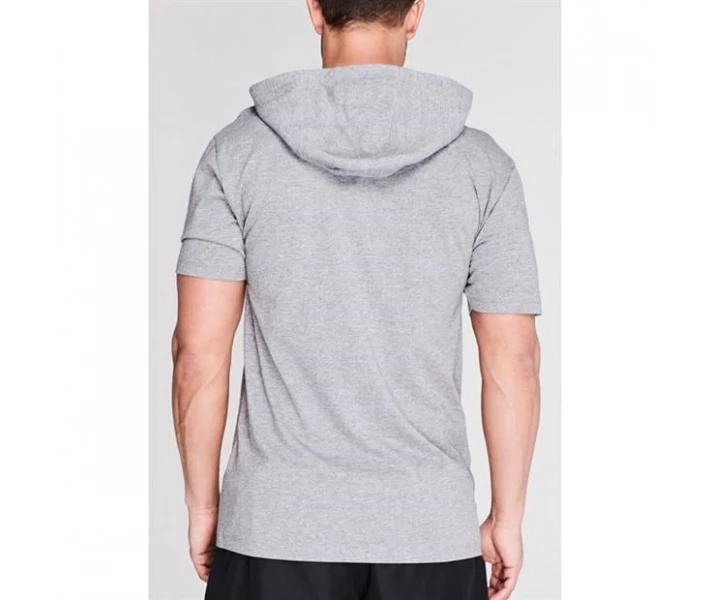 Фото - чоловічу футболку Футболка Everlast Hooded Grey Marl XXL