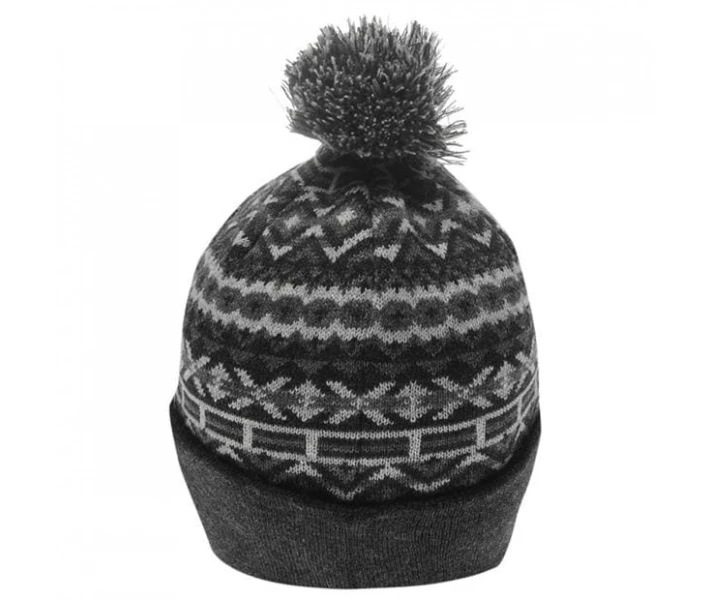 Фото - чоловічу шапку Шапка SoulCal Aztec Knit Black / Charcoal Універсальний