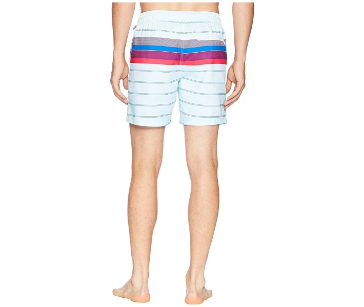 Фото - чоловічі шорти Шорти Original Penguin Engineered Stripe Elastic Blue XXL