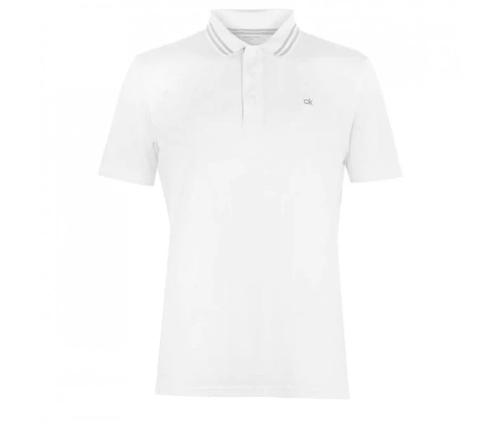 Фото - чоловіче поло Поло Calvin Klein Golf Madison Technical Golf White M