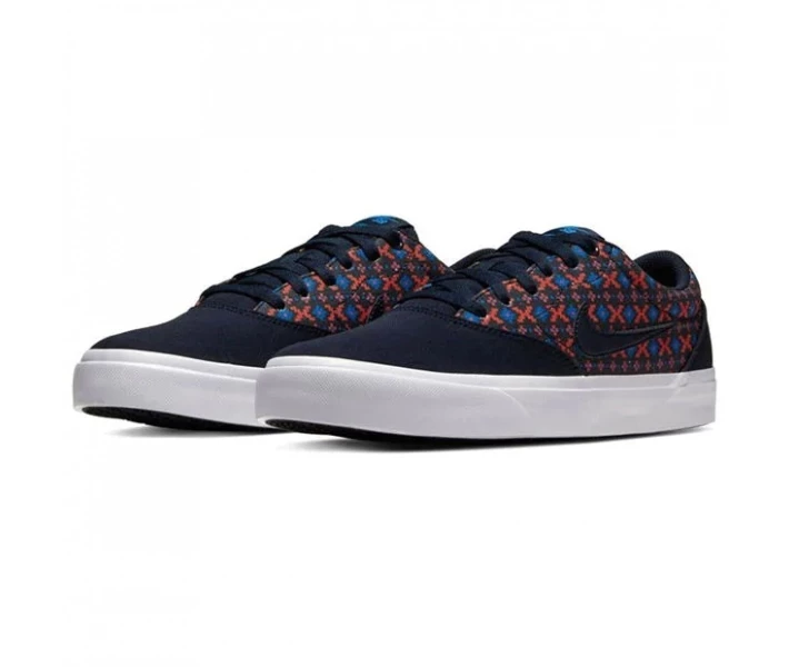 Фото - чоловічий кросівок Кросівки Nike SB Charge Solarsoft Trainers Navy/Print 45
