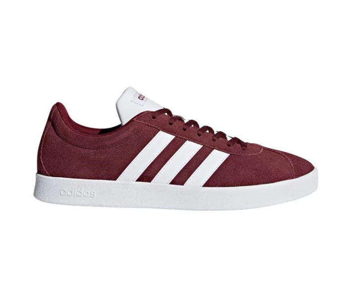Фото - чоловічий кросівок Кросівки adidas VL Court 2.0 Burgundy/White 42